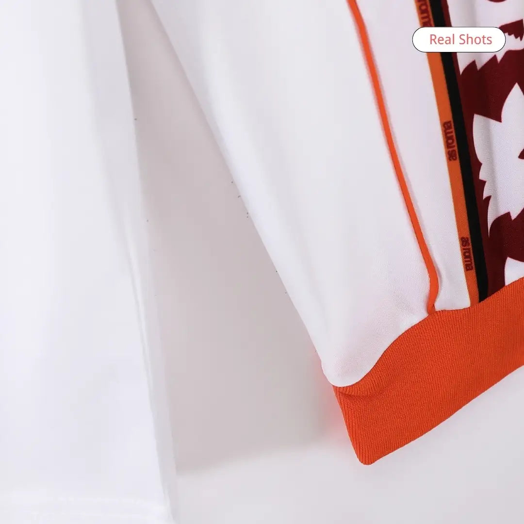 Maillot de foot rétro AS Roma 1998/99 extérieur manches longues