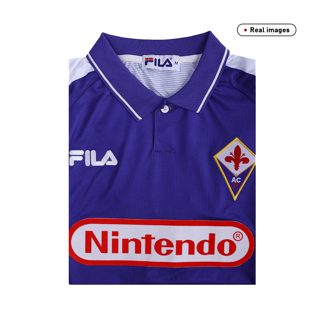 Fiorentina 1998/99 Retro-Heimtrikot