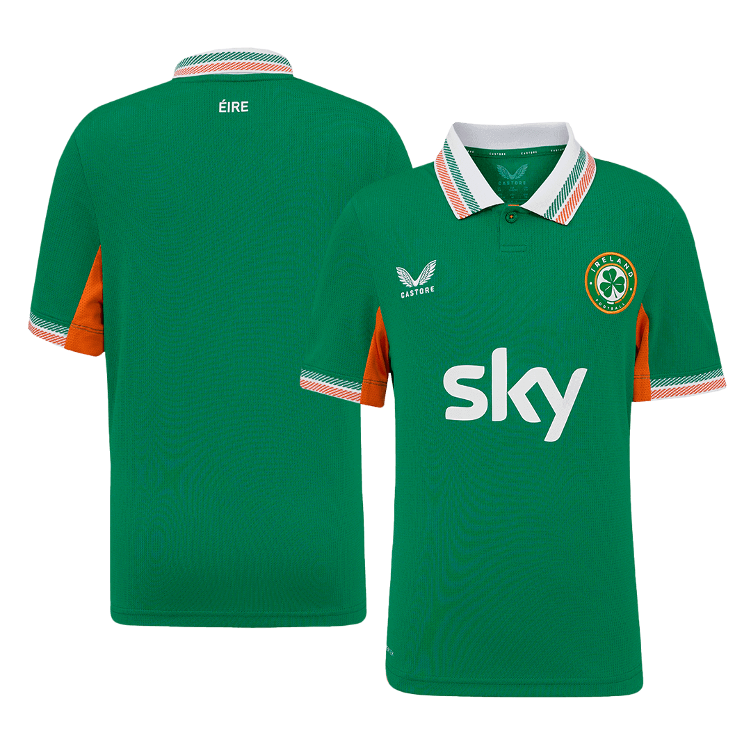 Ierland thuisshirt voetbal 2025