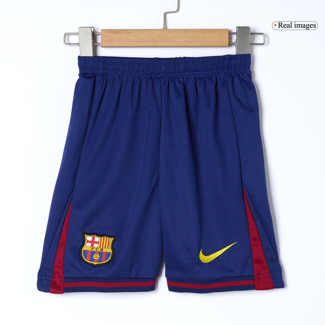 FC Barcelona Kinder Heimtrikot-Set 2025/26 - Trikot + Shorts