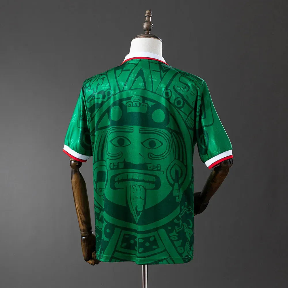 Maillot de football rétro domicile Mexique 1998