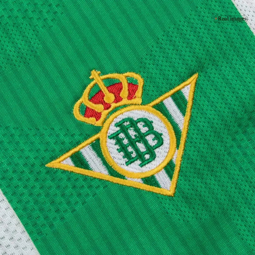 Real Betis Home Soccer Jersey 2025/26 Long Sleeve