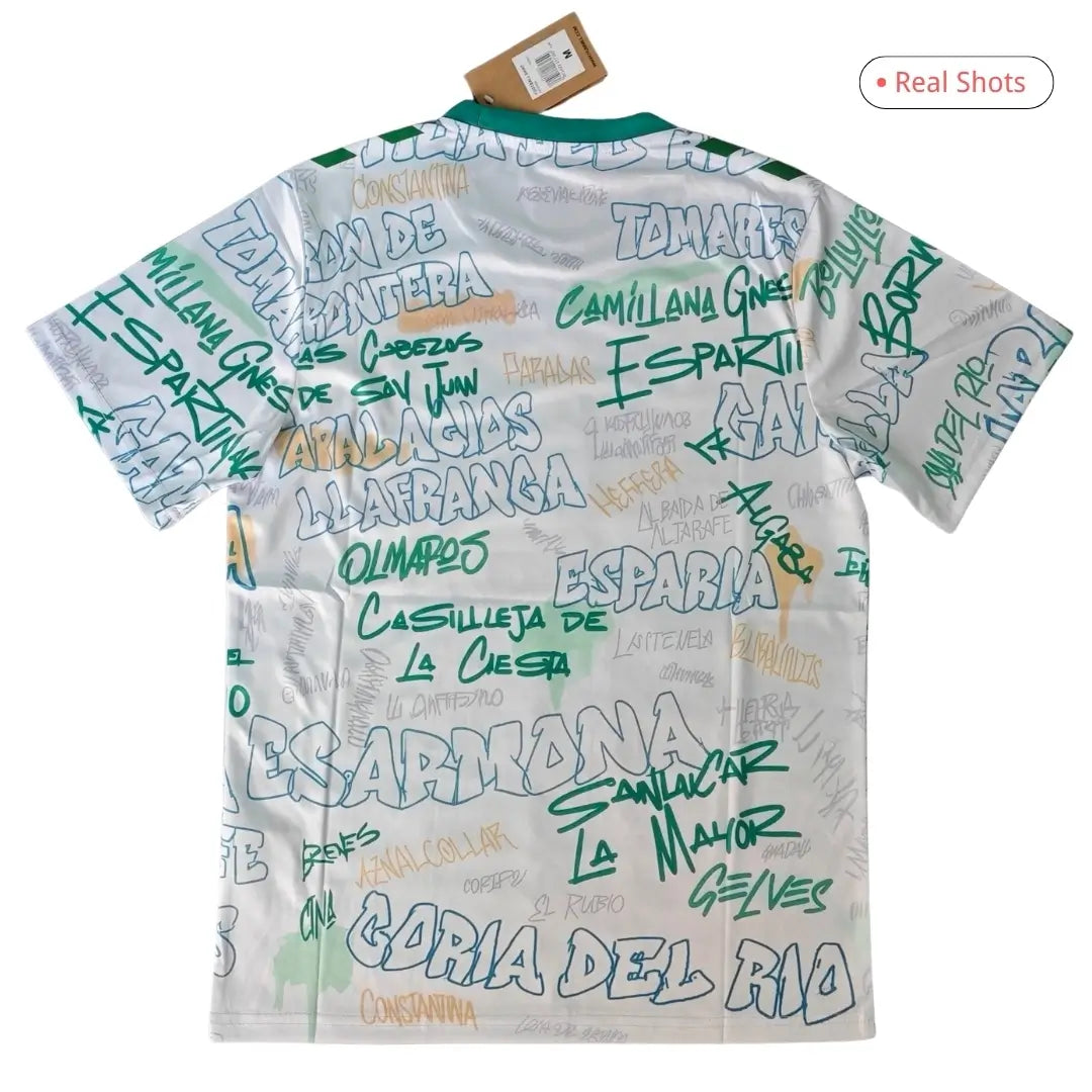 Real Betis Pre-Match Fußballtrikot 2025/26