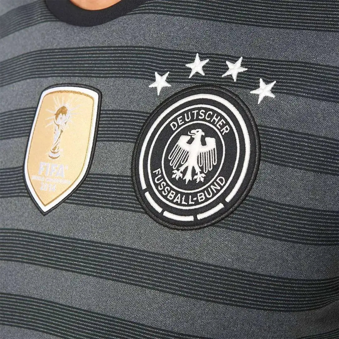 Müller #13 Retro Germany Away Soccer Jersey 2016