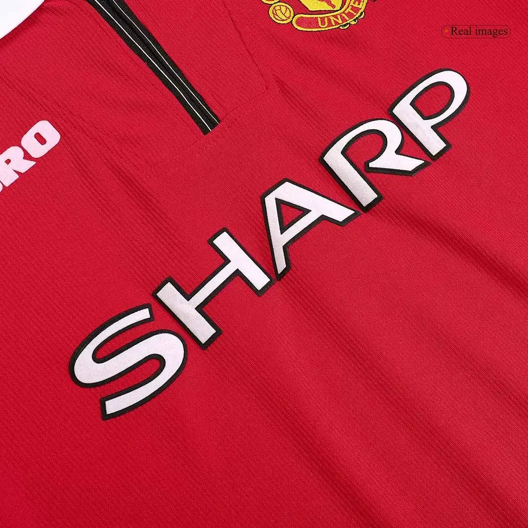 Manchester United 1998/99 retro voetbalshirt (thuis)
