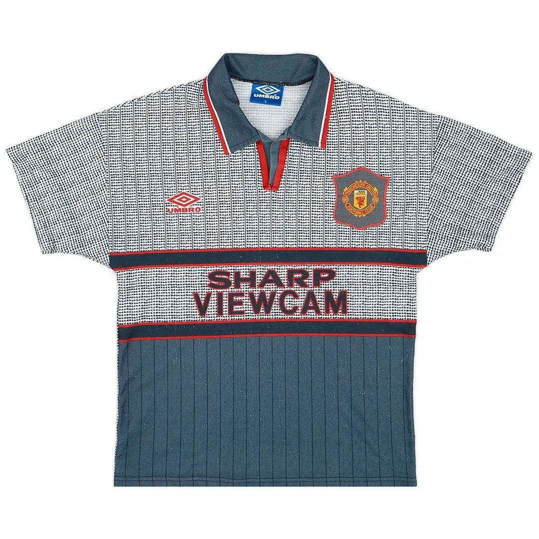 CANTONA #7 Manchester United 1995/96 Third Away Retro Soccer Jersey