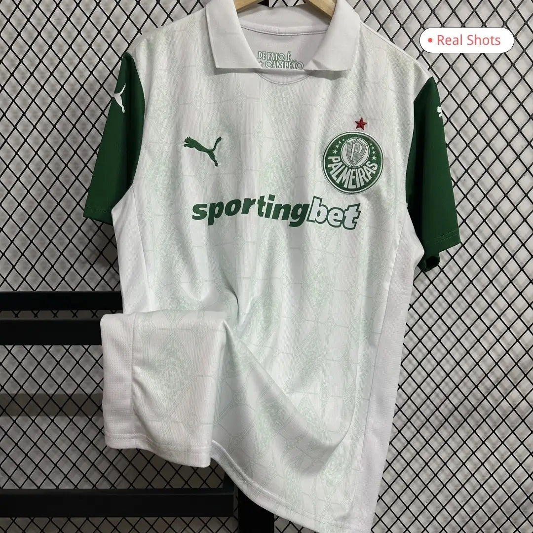 Φανέλα ποδοσφαίρου Richard Rios #8 SE Palmeiras εκτός έδρας 2025/26