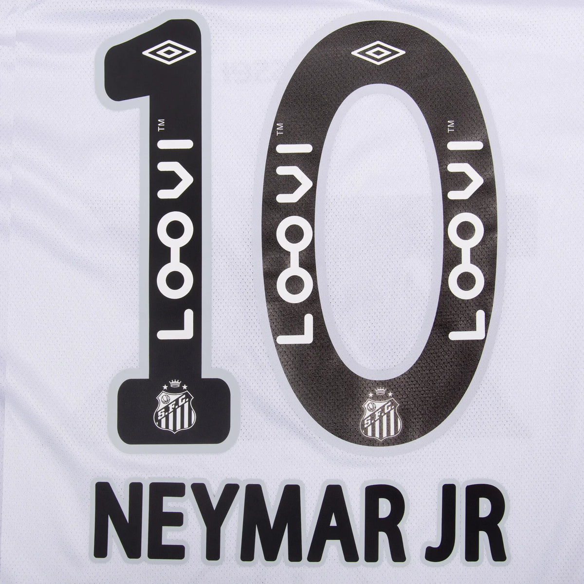 NEYMAR JR #10 Santos FC Hjemmedrakt 2025/26