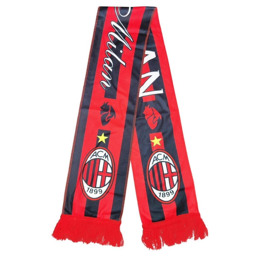 Écharpe rouge de l'AC Milan
