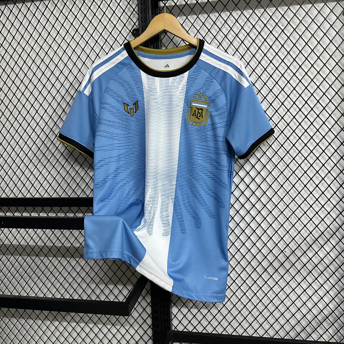 アルゼンチン代表 メッシ 2026 ユニフォーム ブルー(バッジ付き)