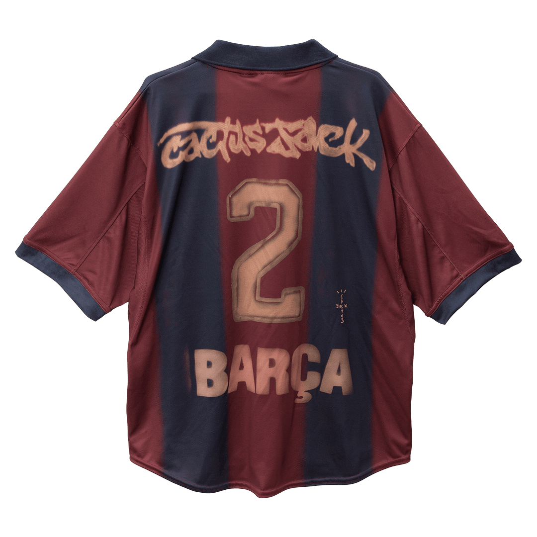 Kit Blaugrana x Cactus Jack Skeleton, réédition 2000/01