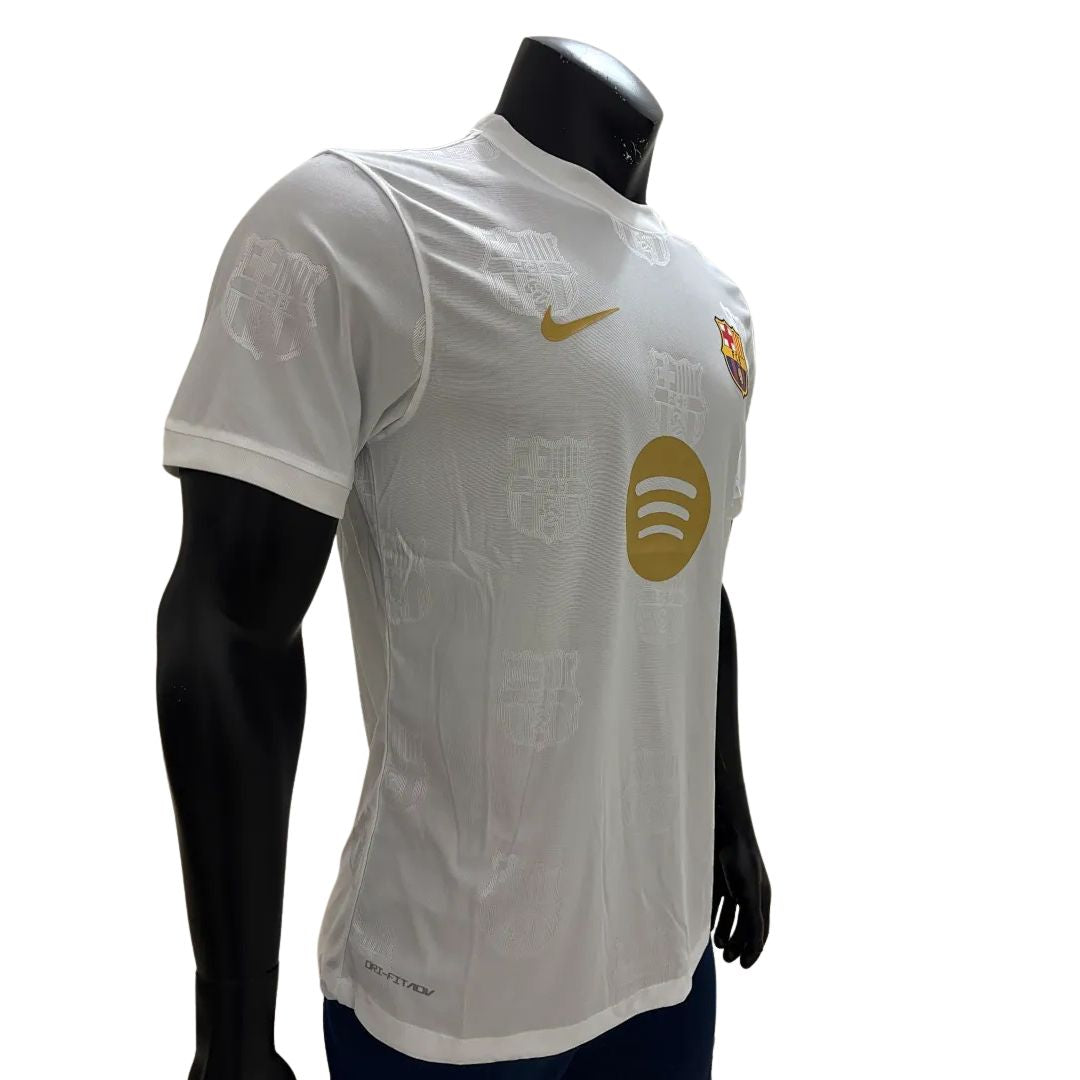 Barcelona Concept Player Version Soccer Jersey 2026/27 White