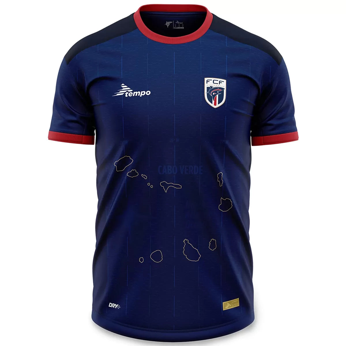 Cabo Verde thuisshirt voetbal 2026 Wereldkampioenschap