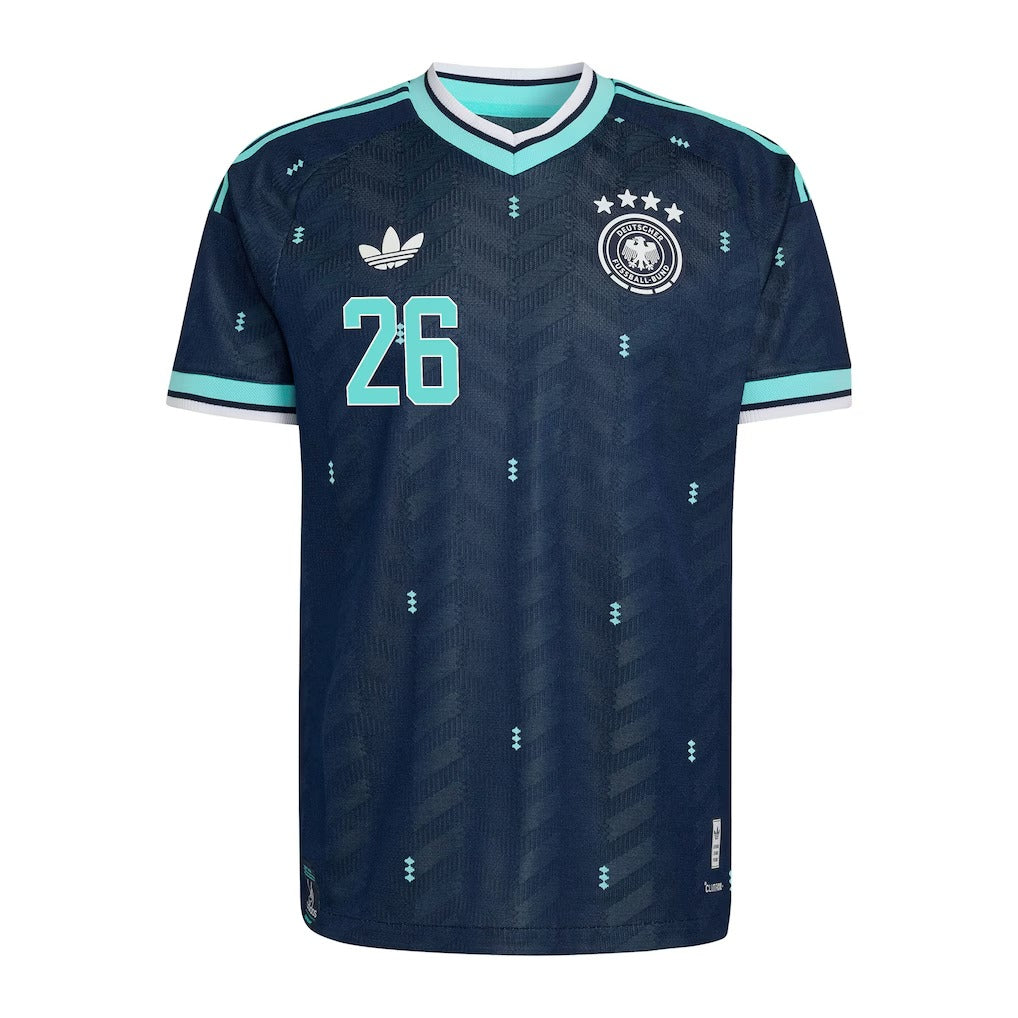 UNDAV #26 Duitsland Player Version Uitshirt WK 2026 Voetbalshirt