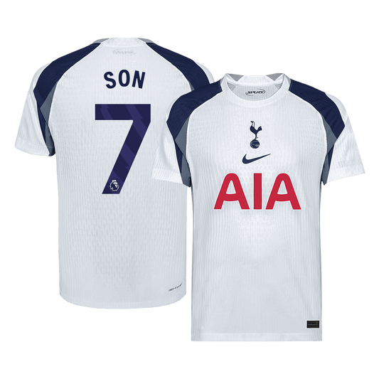 Maillot domicile Tottenham Hotspur, version joueur, saison 2025/26, blanc, numéro 7