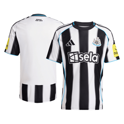 Newcastle United hjemmedrakt 2025/26 svart og hvit