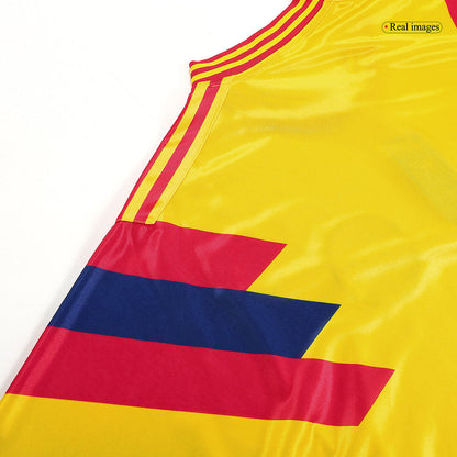 Colombia 1990 Hjemme Retro Fotballdrakt