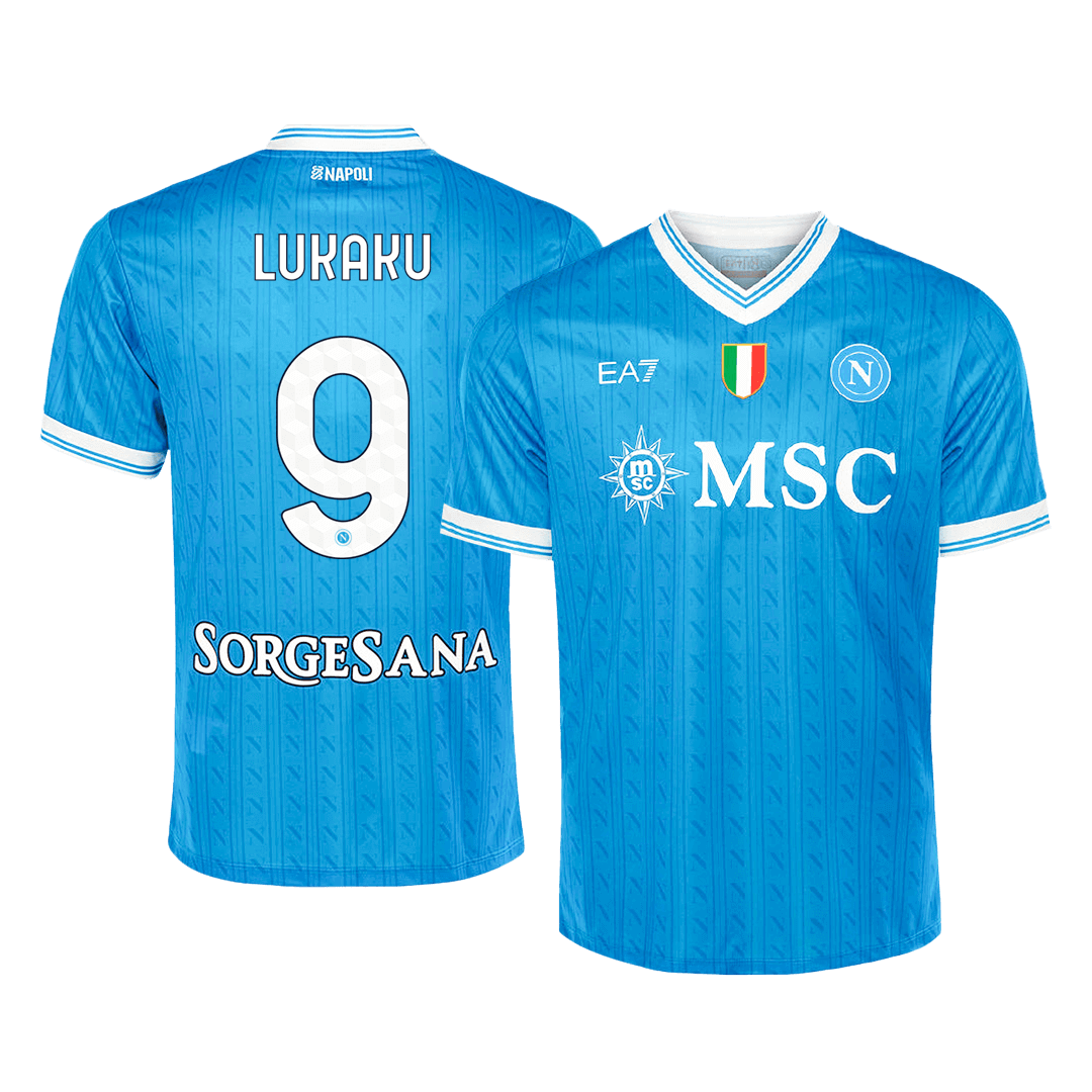 Επίσημη φανέλα ποδοσφαίρου Napoli 2025/26, LUKAKU #9