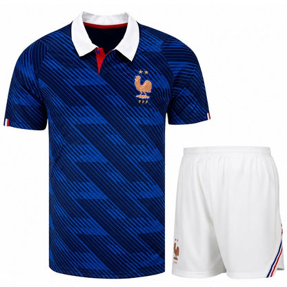 Frankrijk thuistenue voetbal 2026 WK - Shirt + Broekje zonder logo