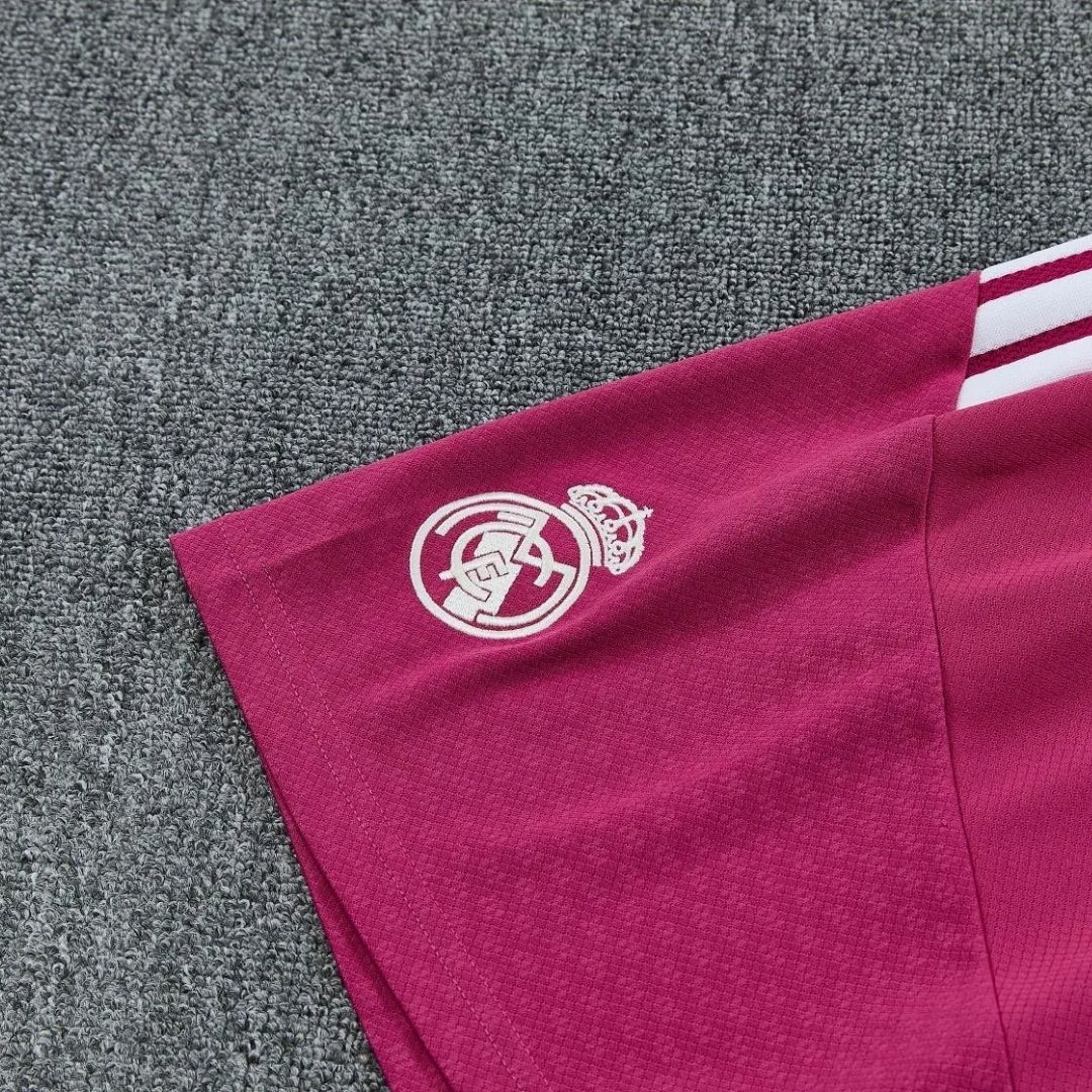Real Madrid treningsdrakt - trøye + shorts 2026/27 beige