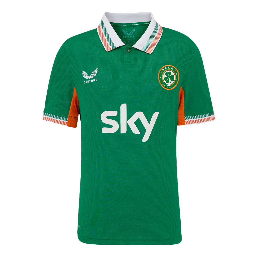 Ierland thuisshirt voetbal 2025