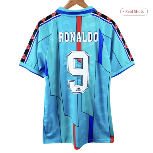 RONALDO #9 Barcelona 1996/97 Retro Auswärtstrikot