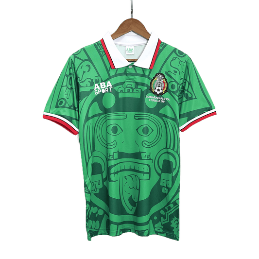 Mexico 1998 Home Retro Football Jersey