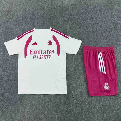 Real Madrid treningsdrakt - trøye + shorts 2026/27 beige