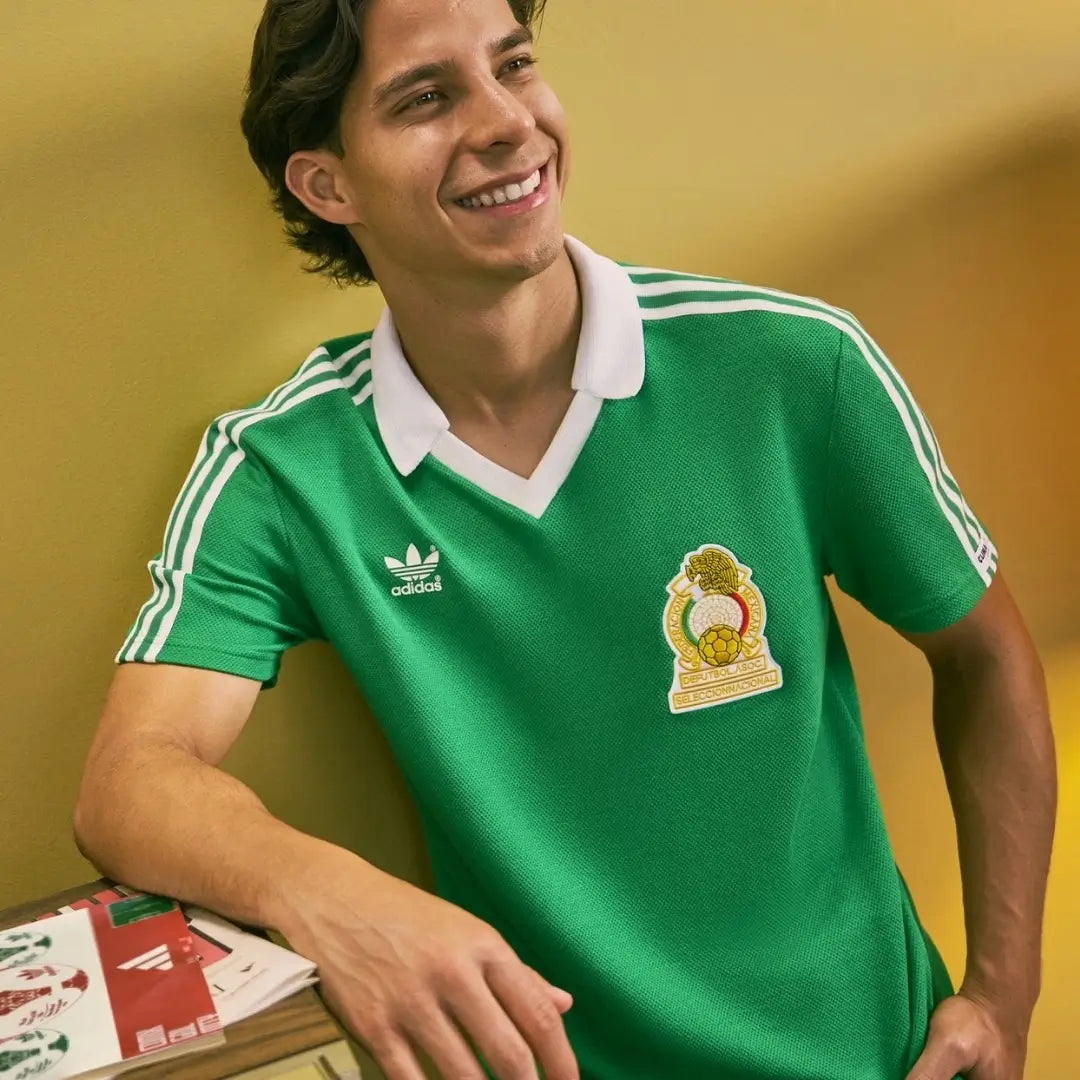 Mexiko 1986 Heim Retro-Fußballtrikot