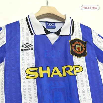 Manchester United 1994/96 uit-retrovoetbalshirt