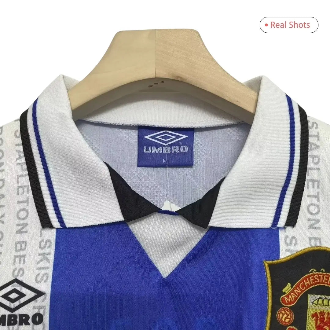 Manchester United 1994/96 uit-retrovoetbalshirt