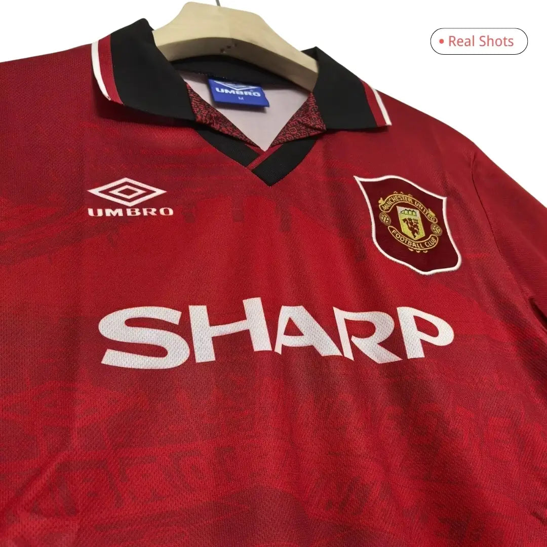 Manchester United 1994/96 Heim-Retro-Fußballtrikot