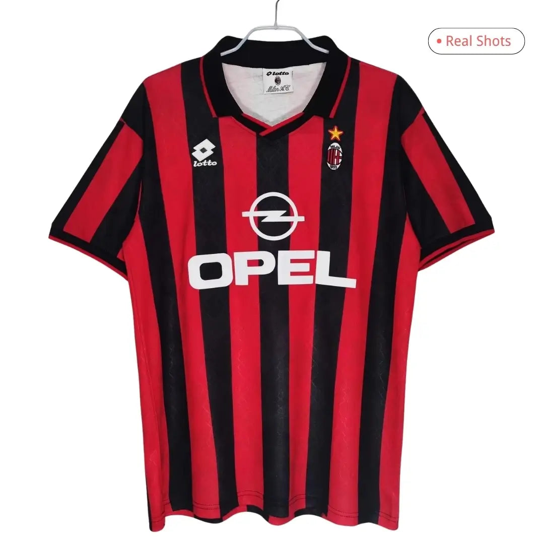 AC Mailand 1995/96 Heim-Retro-Fußballtrikot