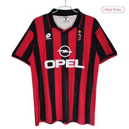 AC Mailand 1995/96 Heim-Retro-Fußballtrikot