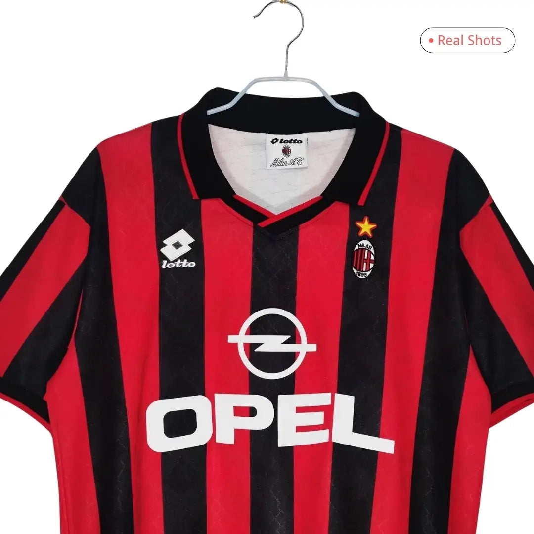 AC Mailand 1995/96 Heim-Retro-Fußballtrikot