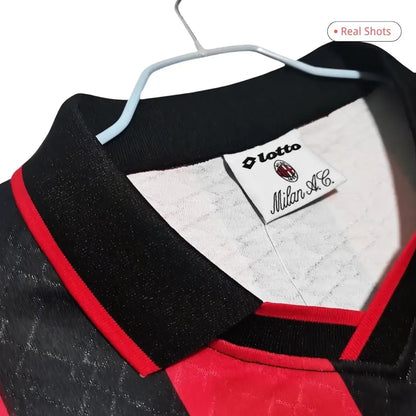 AC Mailand 1995/96 Heim-Retro-Fußballtrikot