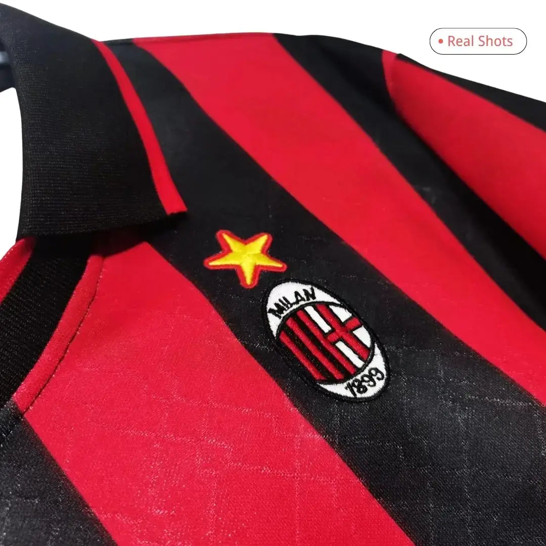 AC Mailand 1995/96 Heim-Retro-Fußballtrikot