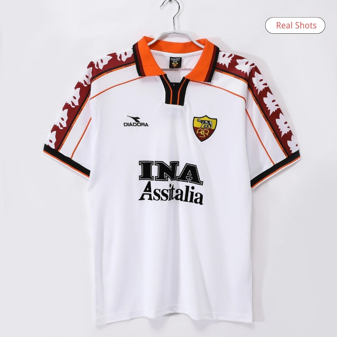 Retro Roma uitshirt voetbalshirt 1998/99