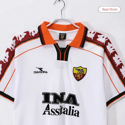 Retro Roma uitshirt voetbalshirt 1998/99
