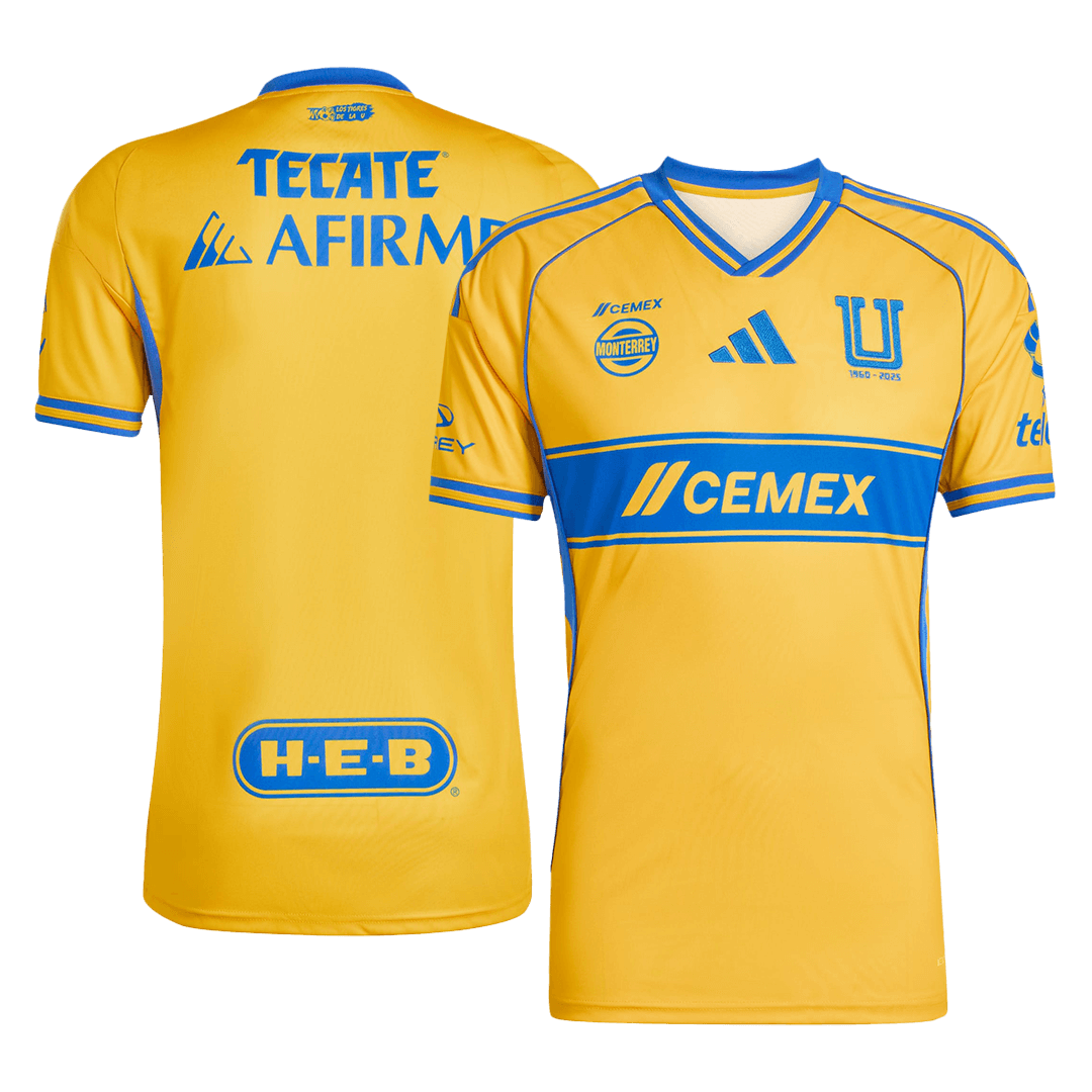 Tigres UANL Thuisshirt 2025/26