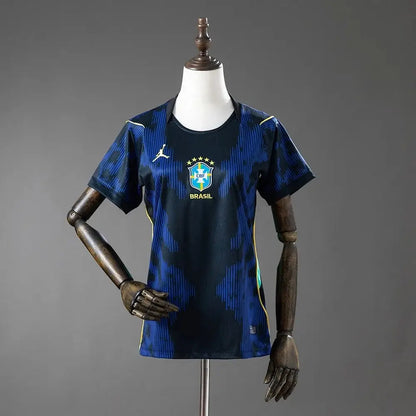 2026年ワールドカップ ブラジル代表 アウェイ用サッカーユニフォーム（レディース）