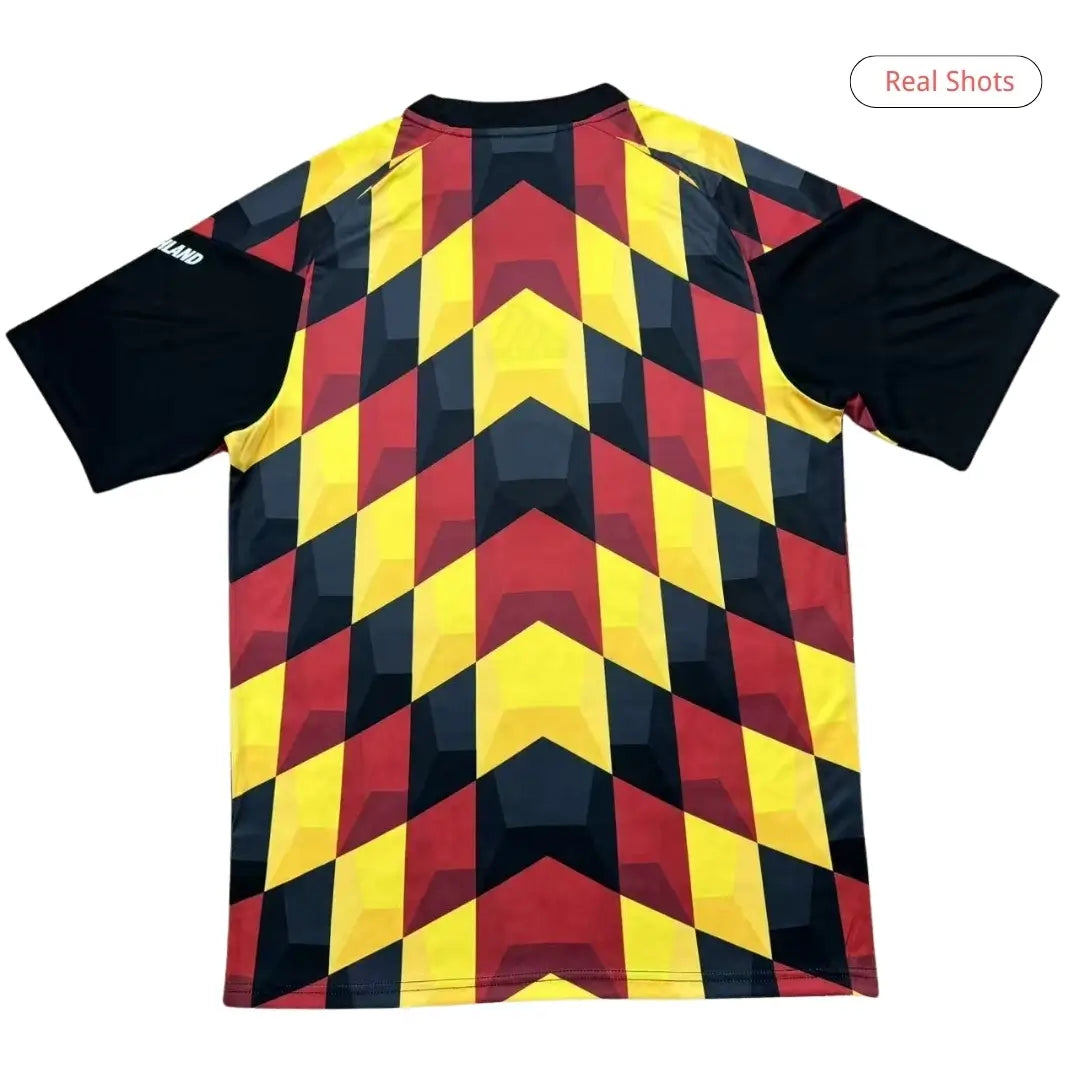 Maillot de football d'avant-match de l'Allemagne pour la Coupe du Monde 2026