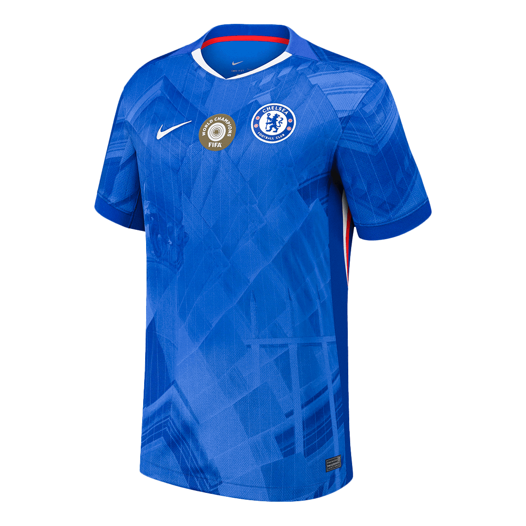 WORLD CHAMPIONS #25 Chelsea hjemmedrakt for fotball 2025/26