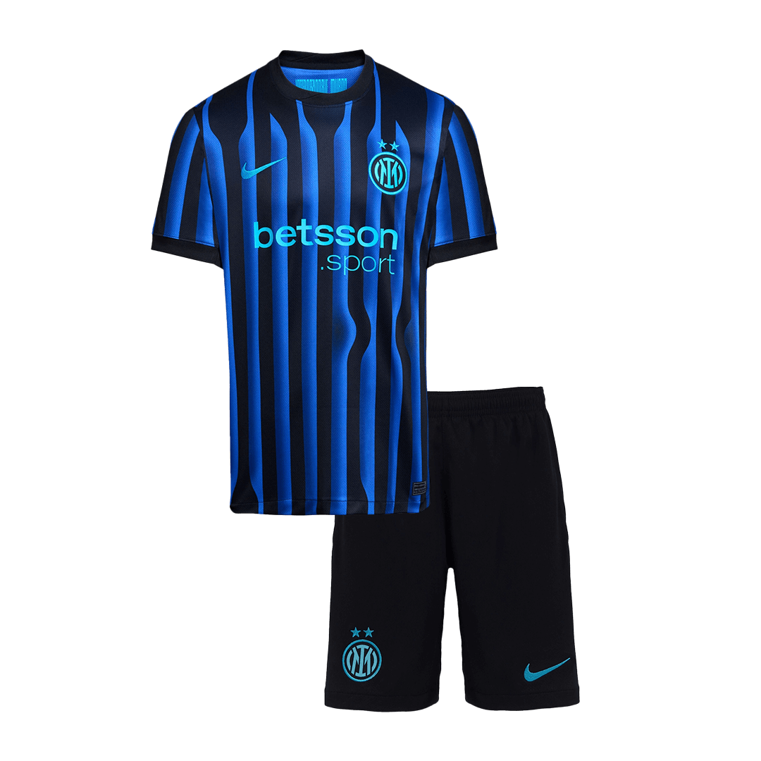 インテル・ミラノ キッズ ホームキット - ユニフォーム+パンツ 2025-26
