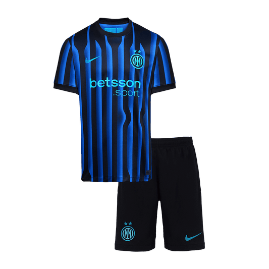 Inter Mailand Heimtrikot-Set für Kinder – Trikot + Hose 2025-26