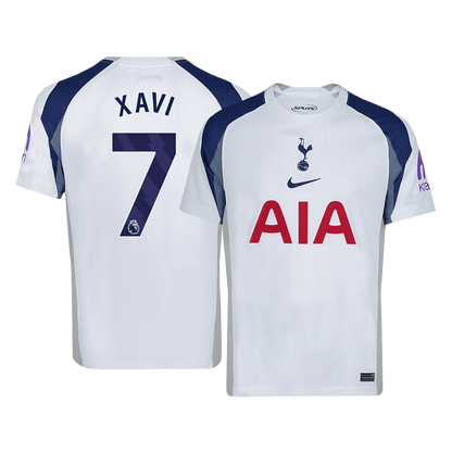 Maillot domicile de Tottenham Hotspur, numéro 7, saison 2025/26