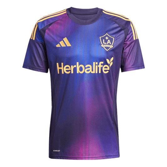 Camiseta de visitante del LA Galaxy 2025 Morada