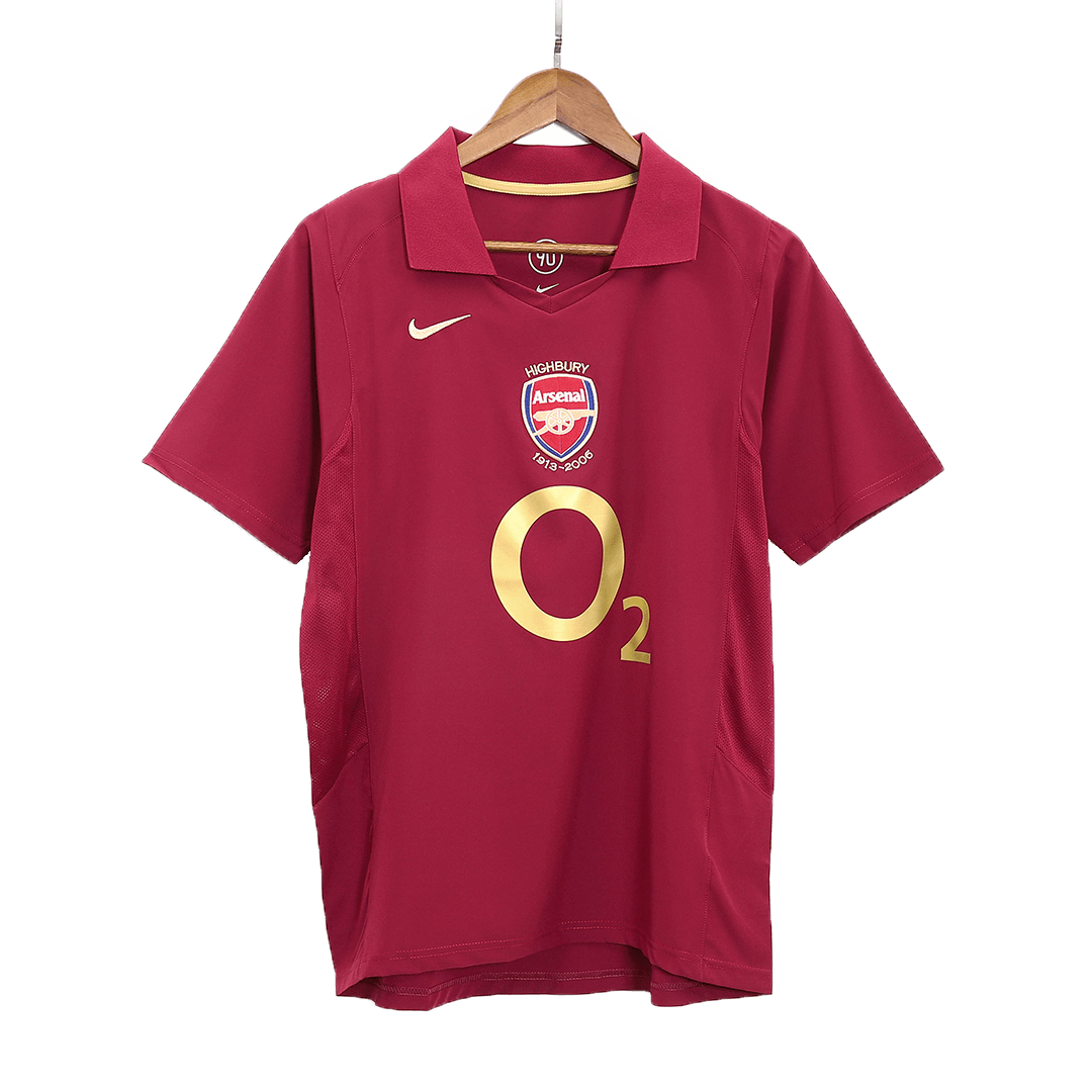 Arsenal 2005/06 retro hjemmedrakt i fotball