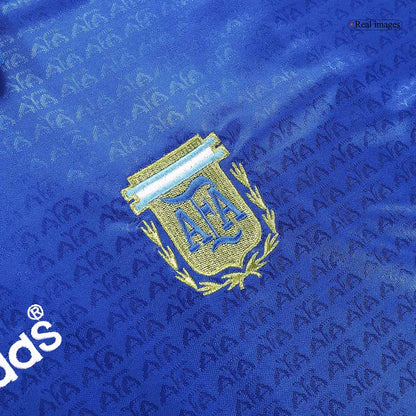 Camiseta retro de fútbol de Argentina 1994 #10 (visitante)