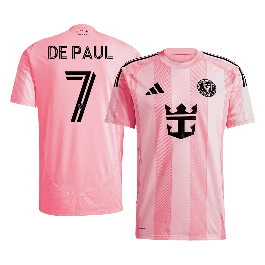 DE PAUL #7 Inter Miami CF Heimtrikot 2025
